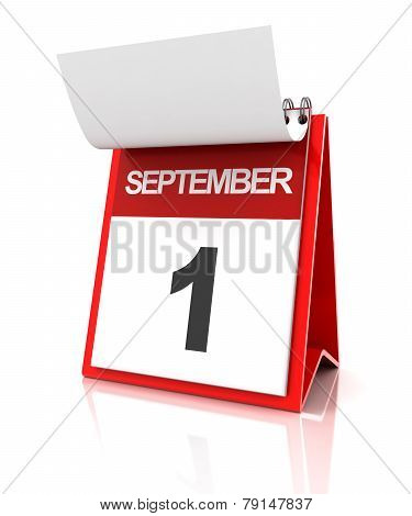 First Of September Calendar