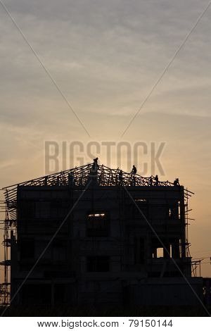 worker at site