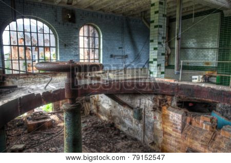 Old And Abandoned Brewery In Germany