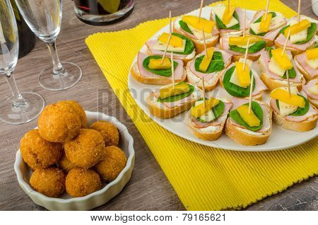 New Year's Eve Meal Celebration