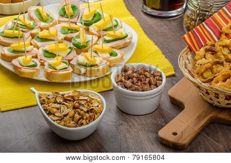 New Year's Eve Meal Celebration