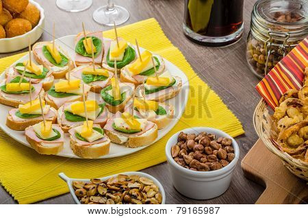 New Year's Eve Meal Celebration