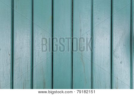 Green Color Wood Panel As Background