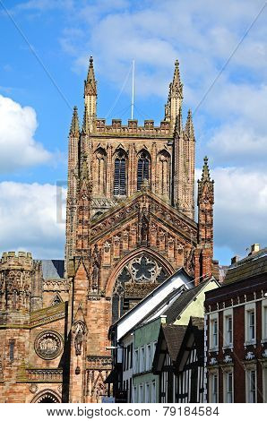 Hereford Cathedral.