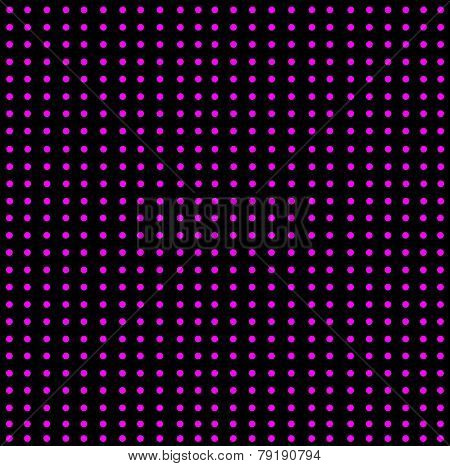 Background-Pink Dots On Black