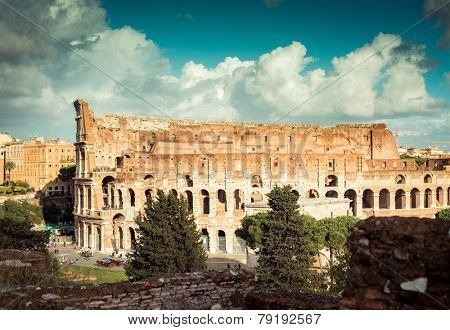 Colosseum in Rome, Italy