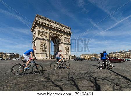 Arc De Triomphe Paris City