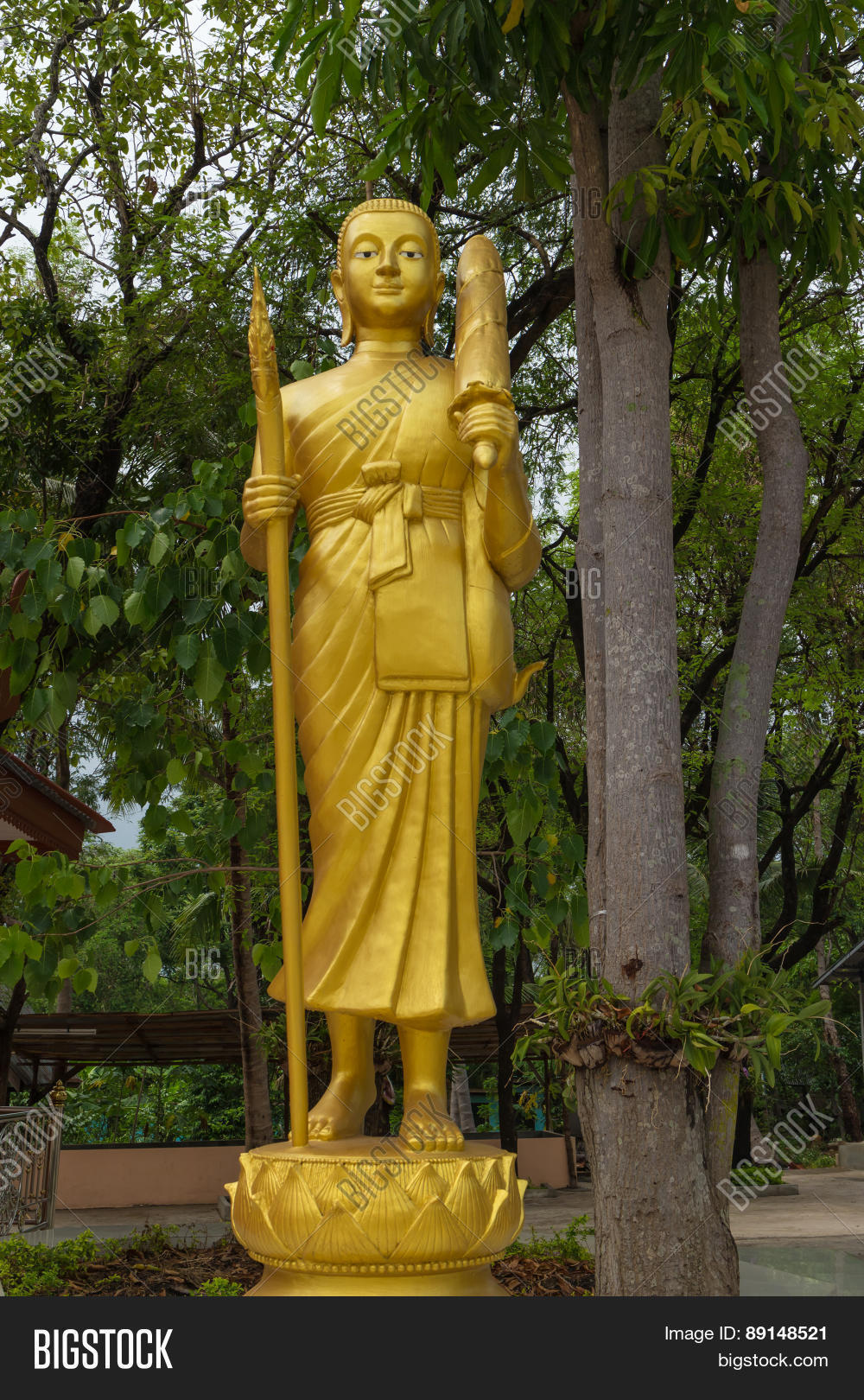 Monk Statue Shin Image & Photo (Free Trial) Bigstock