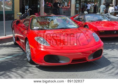Ferrari  F430 Car On Display