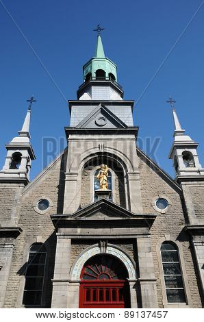 The Chapel Notre Dame De Bon Secours In Montreal