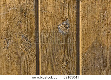 Old Painted Wooden Wall