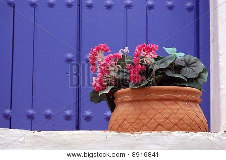 Frigiliana Street. Andalucia, Spain