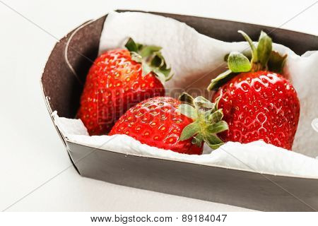 fresh strawberries