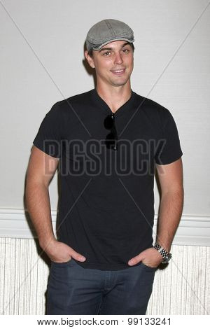 LOS ANGELES - AUG 16:  Darin Brooks at the Bold and Beautiful Fan Event Sunday at the Universal Sheraton Hotel on August 16, 2015 in Universal City, CA
