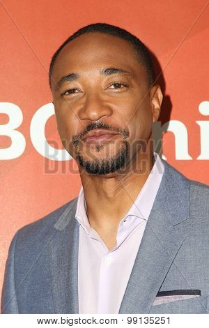 LOS ANGELES - AUG 13:  Damon Gupton at the NBCUniversal 2015 TCA Summer Press Tour at the Beverly Hilton Hotel on August 13, 2015 in Beverly Hills, CA