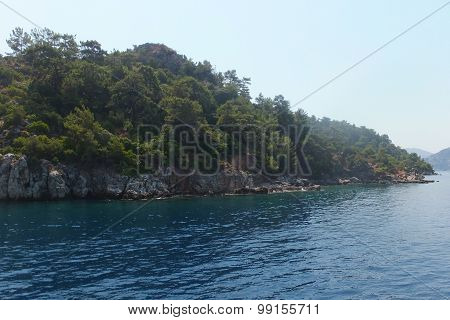 beautiful bay near Marmaris in Turkey