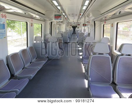 Empty Local Train