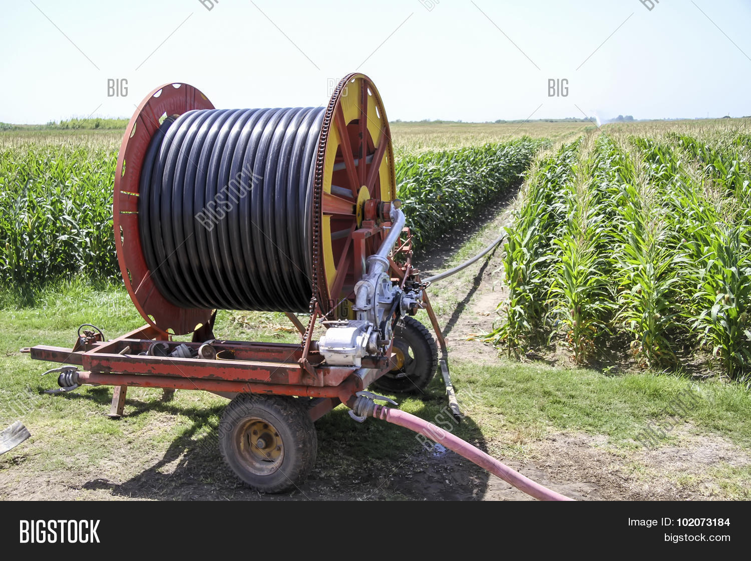 Center Pivot Sprinkler Image & Photo (Free Trial) Bigstock