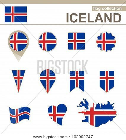Iceland Flag Collection