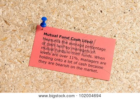 Mutual Fund Cash Level