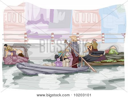 Floating Market