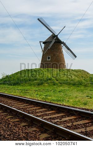 Old Windmill In Bagimajor, Hungary