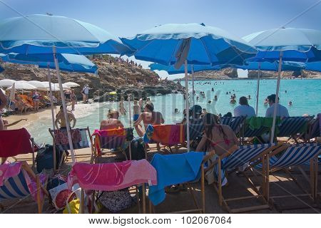 Blue Lagoon Parasols