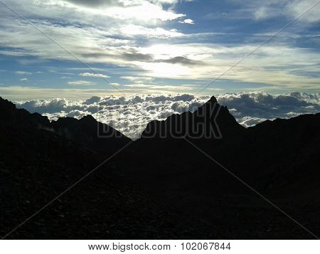 Sea of clouds