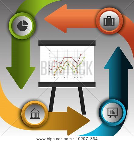 Business growth and money savings statistics