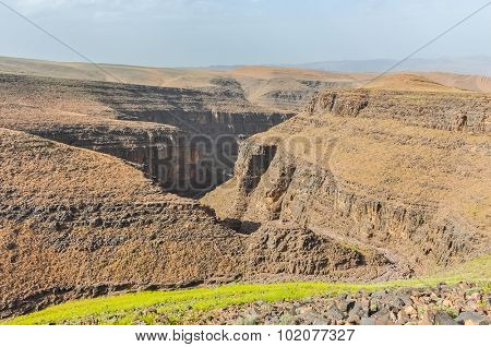 Morocco: Jbel Saghro (or Djebel Sahrho) mountains