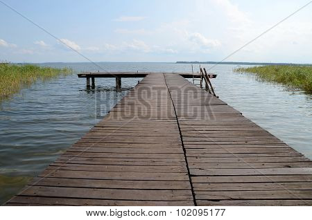 Lake Sniardwy in Poland
