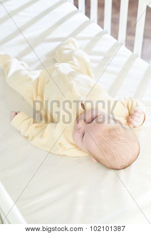Baby In A Baby Bed