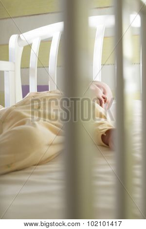Baby In A Baby Bed