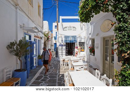 Paros island.