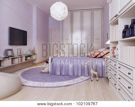 Idea Of Bright Bedroom For Girls