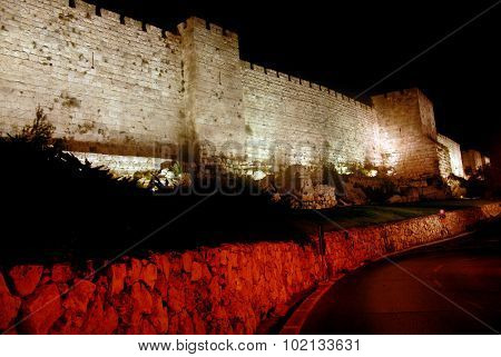 The Walls Of Jerusaelm Old City