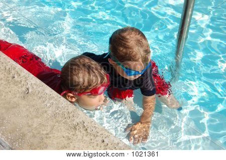 Boys In A Pool