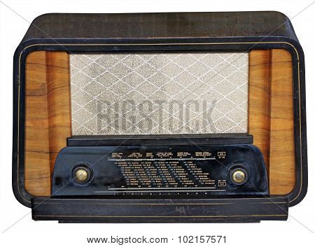 Wooden Tuner Radio