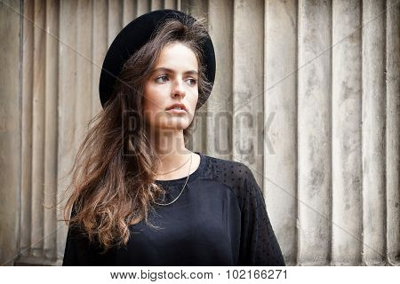 stylish young woman