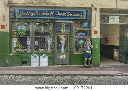 Traditional Delicatessen In San Telmo Buenos Aires