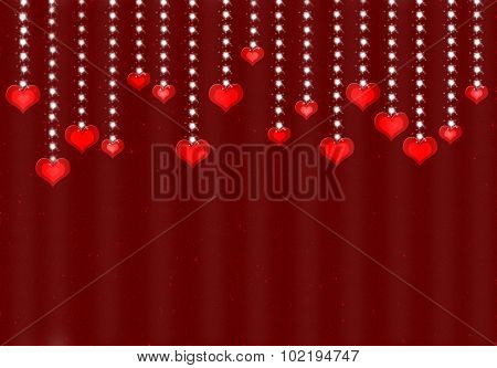 Valentine day love beautiful background.