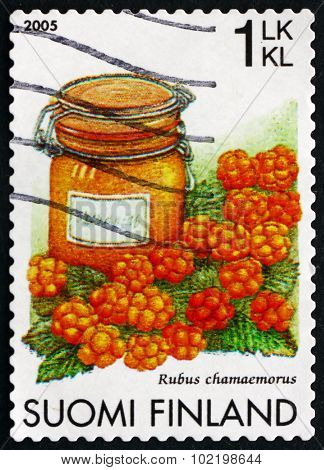 Postage Stamp Finland 2005 Cloudberries