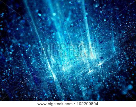 Blue Glowing Big Data