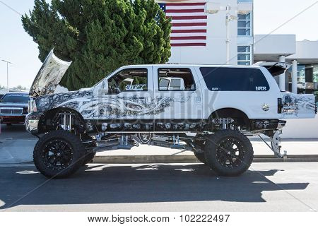 Monster Truck On Display