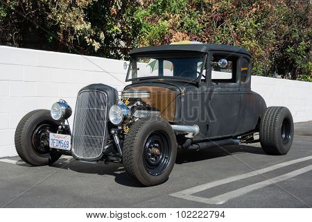 Ford Hot Rod On Display