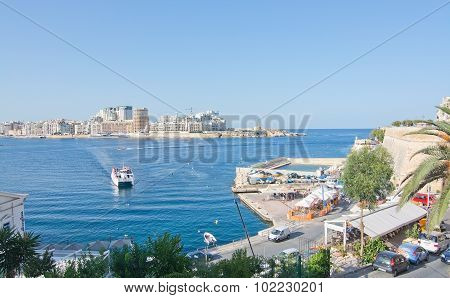 Sliema Skyline And Ferry