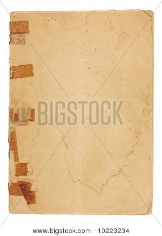 空白のビンテージ小冊子