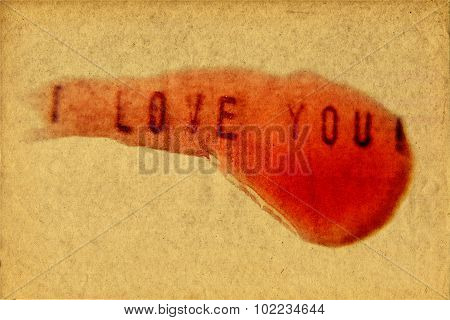 I love you passion style