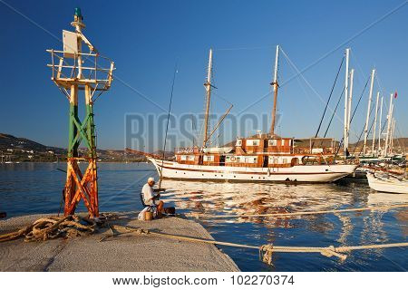 Parikia on Paros island.