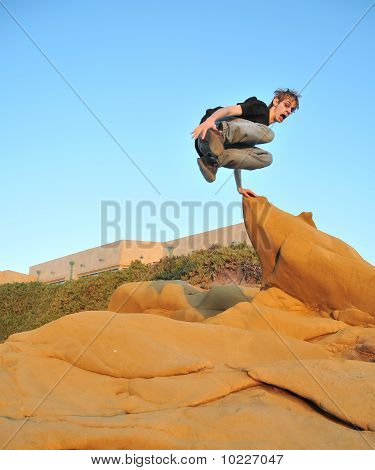 Le Parkour, gratis draaien en Tricking